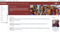 Desktop Screenshot of phcfm.org